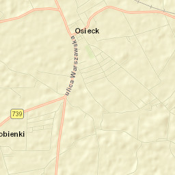 Osieck Street Map
