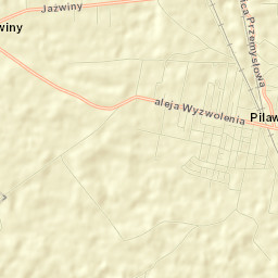 Pilawa Street Map