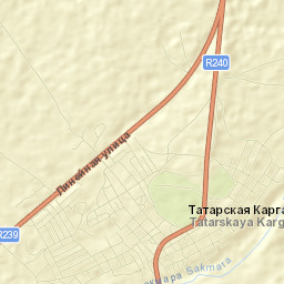 Tatarskaya Kargala Street Map