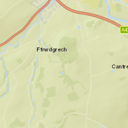 21 John Street, Brecon Beacons National Park Street Map