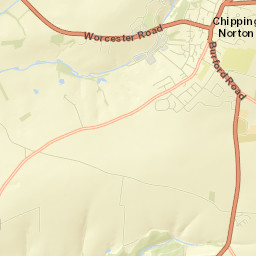 Chipping Norton Street Map