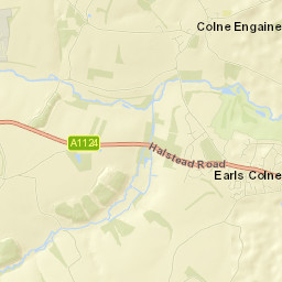 Earls Colne Street Map