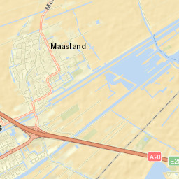 Maasland Street Map