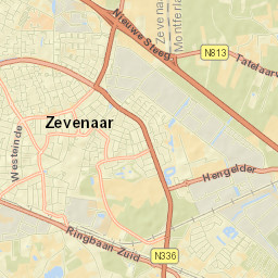 Zevenaar Street Map