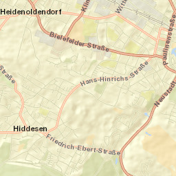 Detmold Street Map
