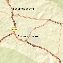 Eschershausen Street Map