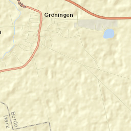 Gröningen Street Map