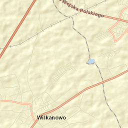 Powiat zielonogórski Street Map