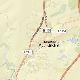 Stansted Mountfitchet Street Map