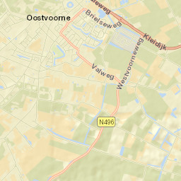 Oostvoorne Street Map
