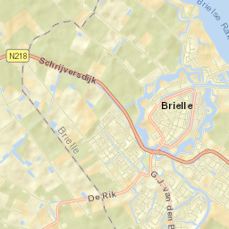 Brielle Street Map