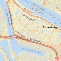 Rozenburg Street Map