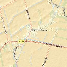 Noordeloos Street Map