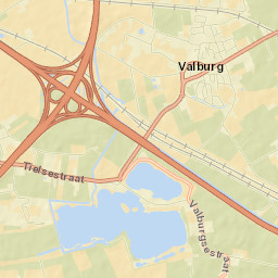 Valburg Street Map