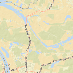 Pannerden Street Map