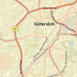Gütersloh Street Map
