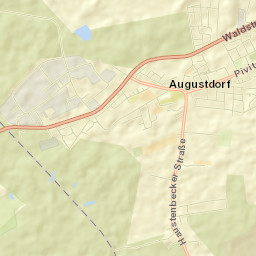 Augustdorf Street Map