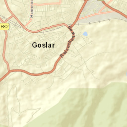 Goslar Street Map