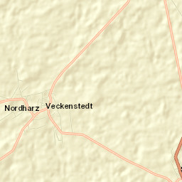 Veckenstedt Street Map