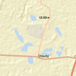 Glöthe Street Map