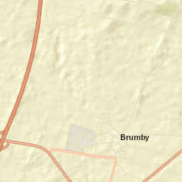 Brumby Street Map