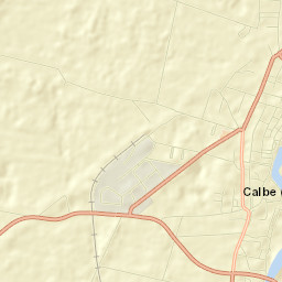Calbe Street Map