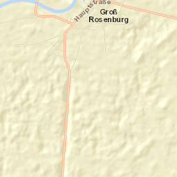 Groß Rosenburg Street Map