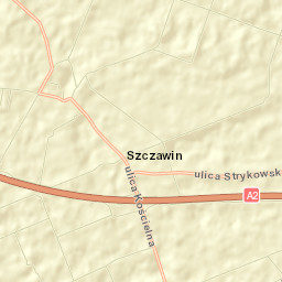 Powiat zgierski Street Map