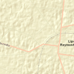 Lipce Reymontowskie Street Map
