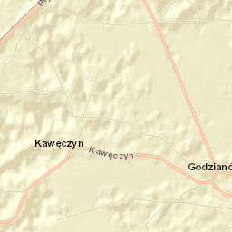 Godzianów Street Map