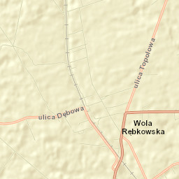 Wola Rębkowska Street Map