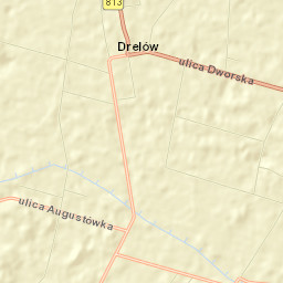 Drelów Street Map