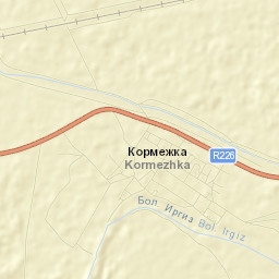 Kormëzhka Street Map
