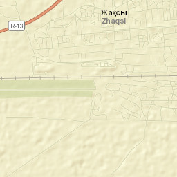 Zhaqsy Street Map