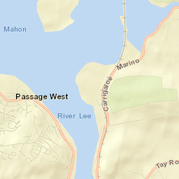Passage West Street Map
