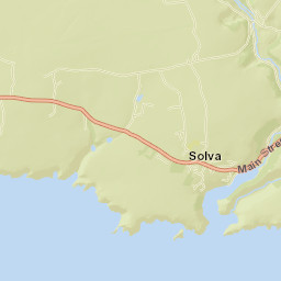 A487, Pembrokeshire Coast National Park Street Map