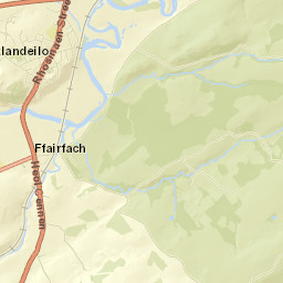Llandeilo Street Map