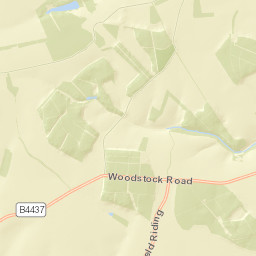 Stonesfield Riding, Stonesfield, Oxfordshire Street Map