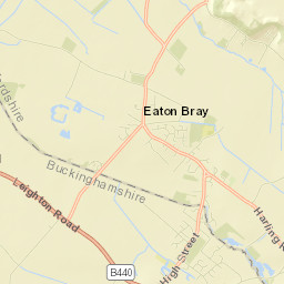 Eaton Bray Street Map