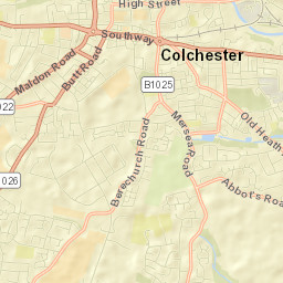 Colchester Street Map