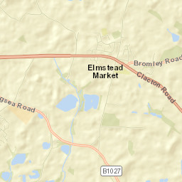 Elmstead Market Street Map