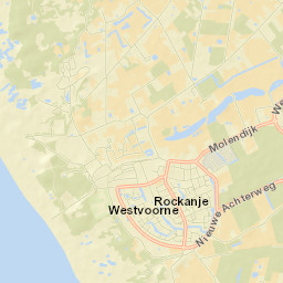 Rockanje Street Map