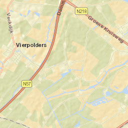 Vierpolders Street Map