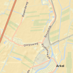 Hoogblokland Street Map