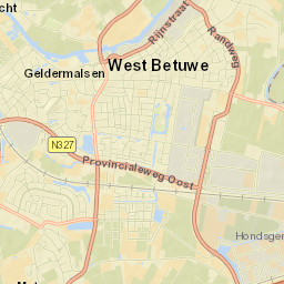 Meteren Street Map