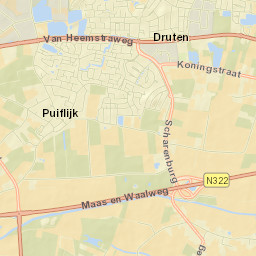 Puiflijk Street Map