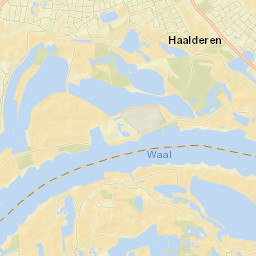 Haalderen Street Map