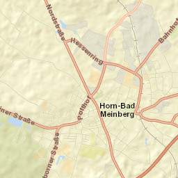 Horn Street Map