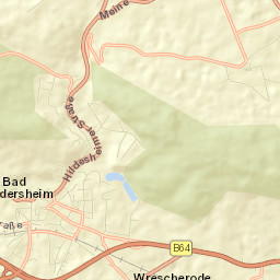 Bad Gandersheim Street Map