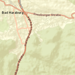 Bad Harzburg Street Map